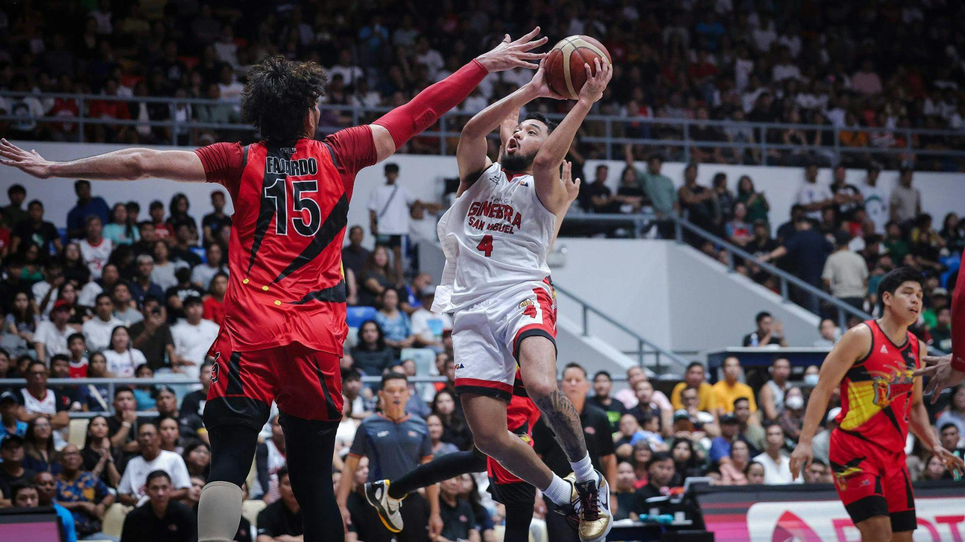 RJ Abarrientos, future starter, star of Ginebra: Tim Cone